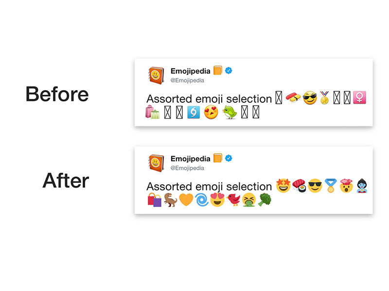 إليك تعابير Twemoji الجديدة من تويتر